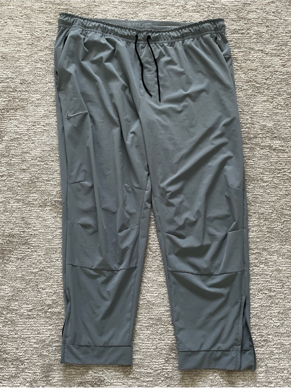 Nike Unlimited Men’s Dri-Fit Versatile Training Pants Gray Mens 3XL Lightweight